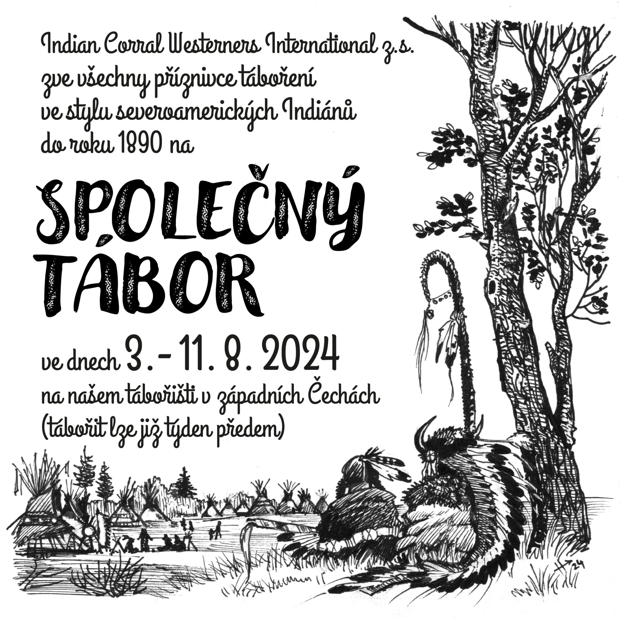 Společný tábor 2024 – Indian Corral